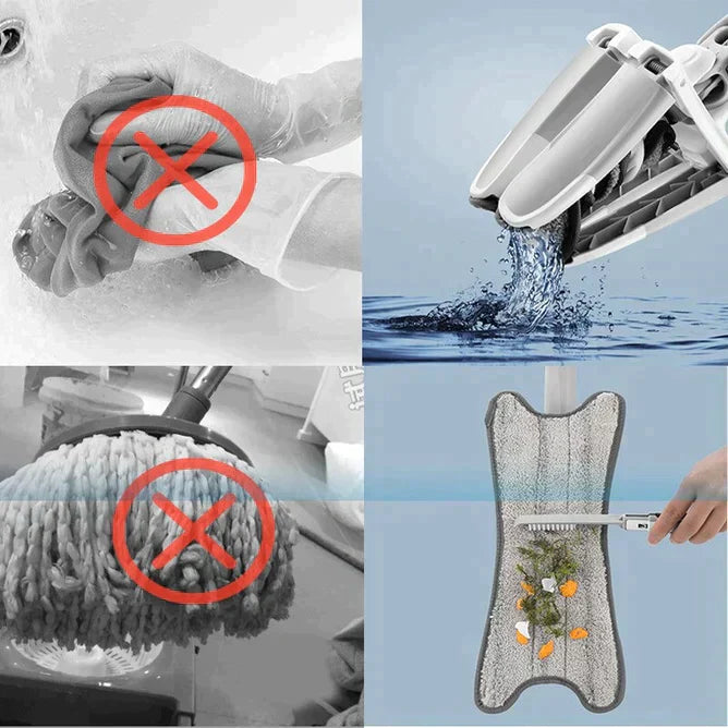 Smart Microfiber Floor Mop